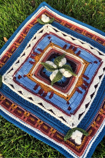 C2C Crochet New Mexico Square