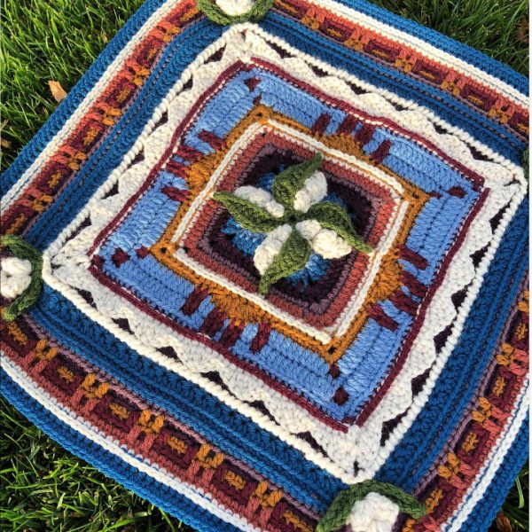 C2C Crochet New Mexico Square