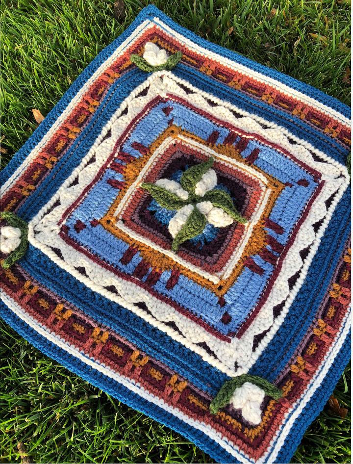 C2C Crochet New Mexico Square