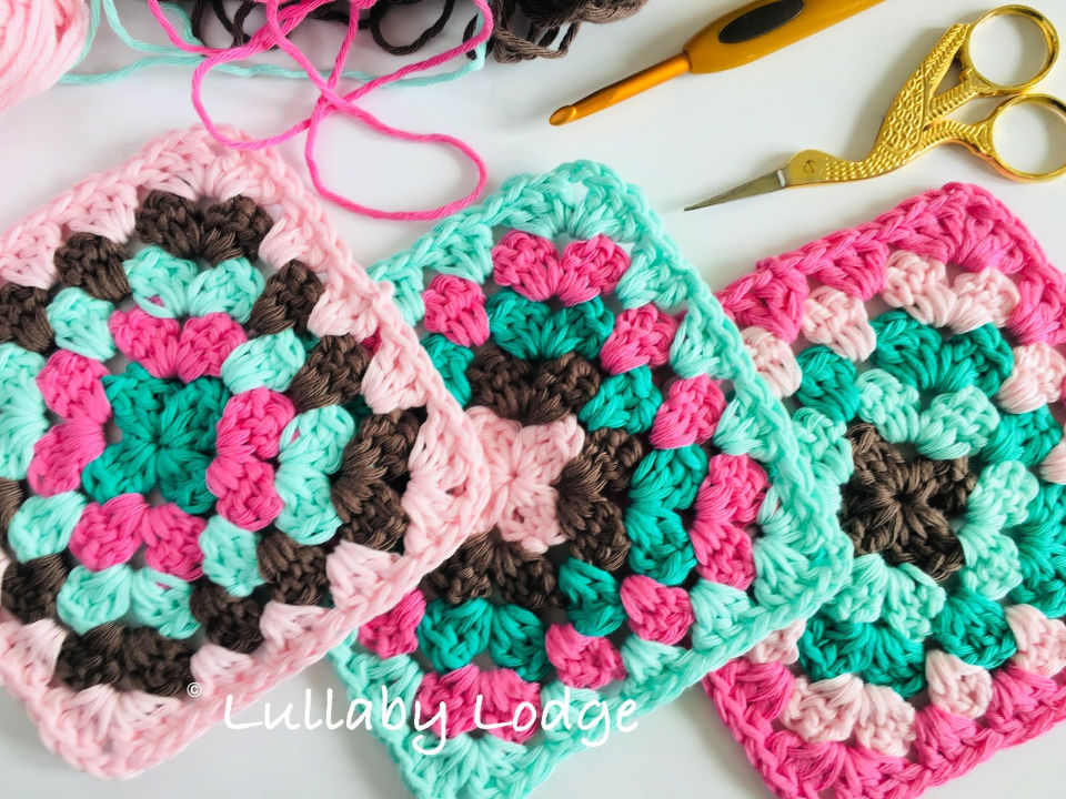 C2C Crochet The Perfect Granny Square
